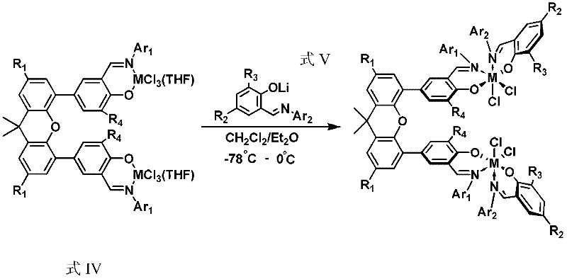 Bimetallic heteroligand catalyst precursor and its synthesis method and application
