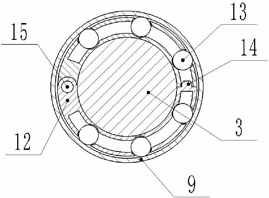 Cable release and obstacle crossing construction device