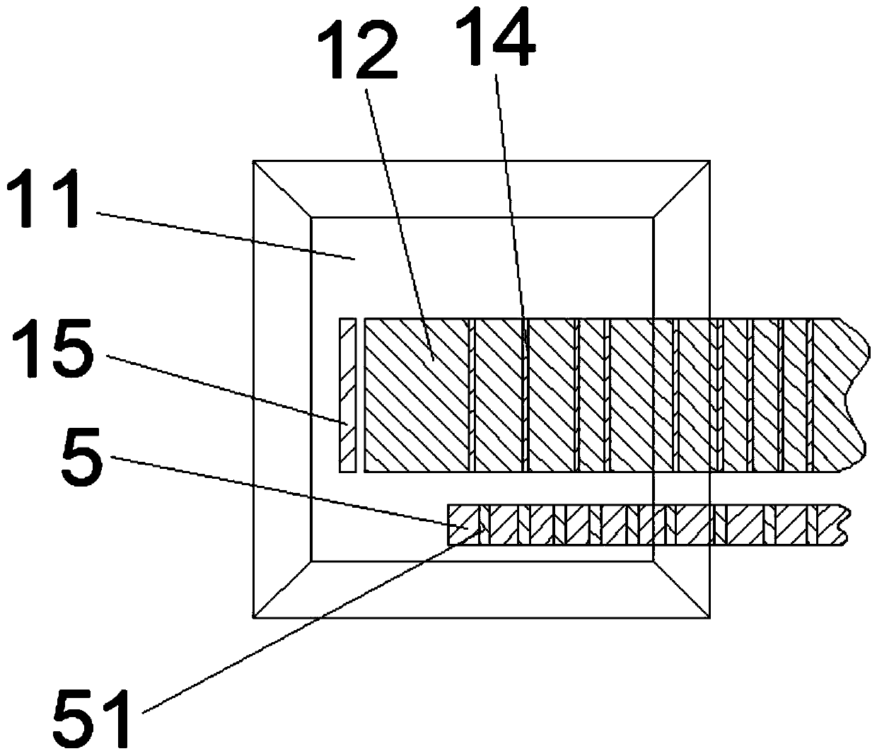 Sponge feeding device with efficient sorting function and working method thereof