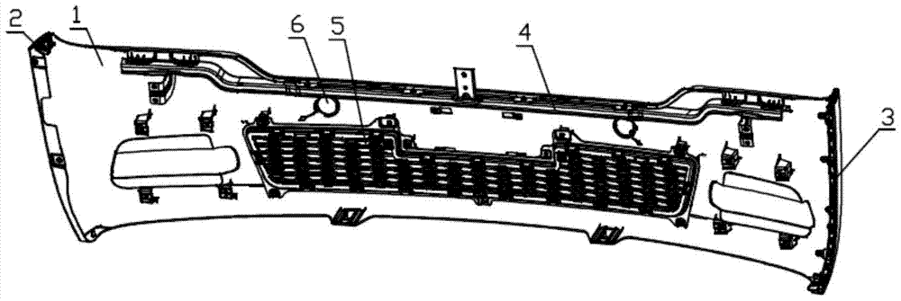 Front bumper and light passenger car with the front bumper