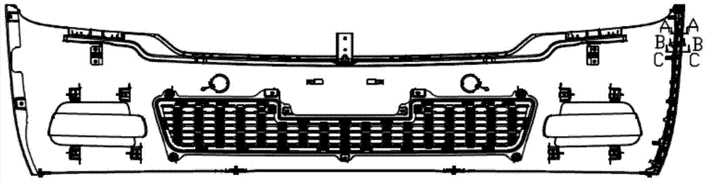 Front bumper and light passenger car with the front bumper