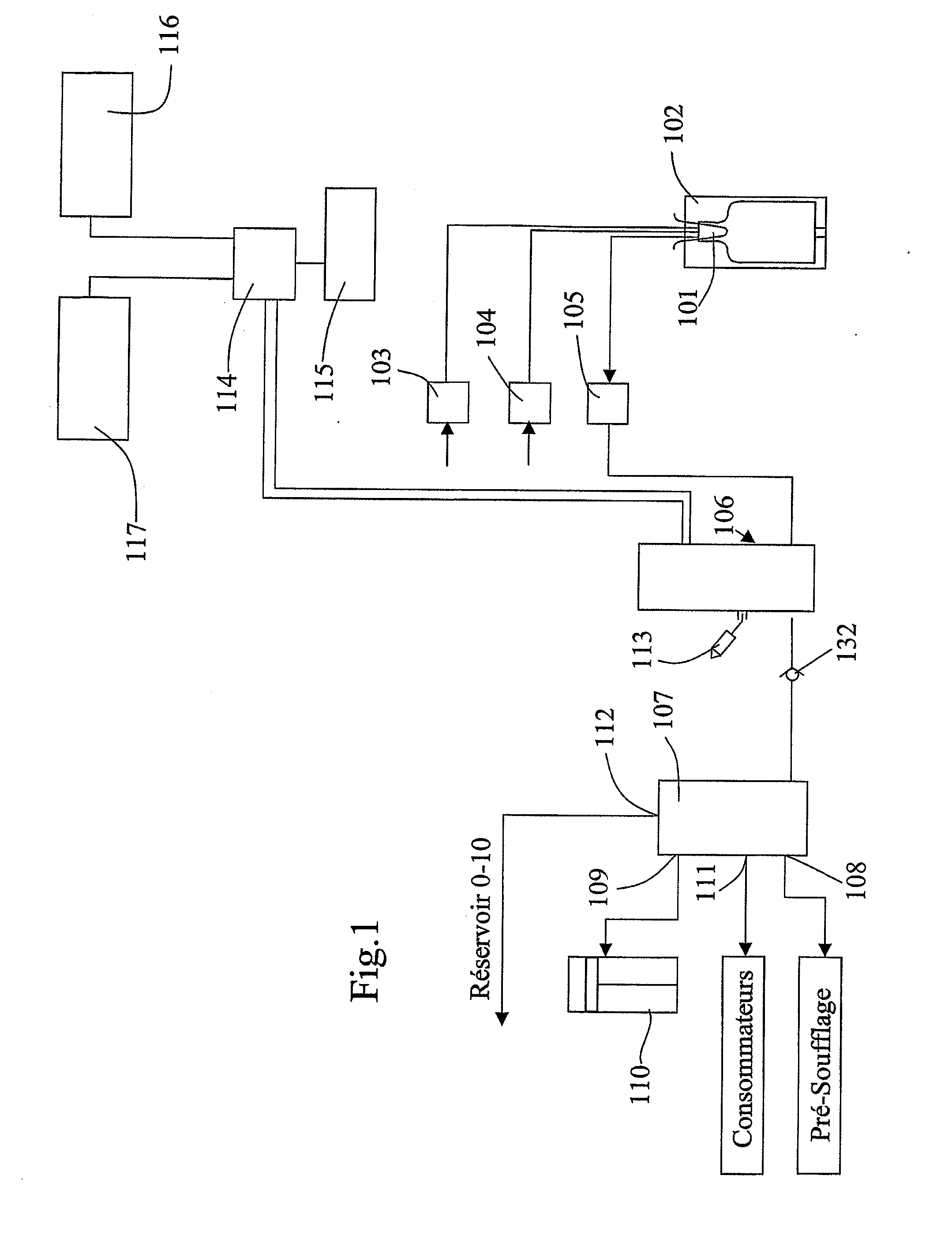Method of gas blow forming packaging and device for implementing same