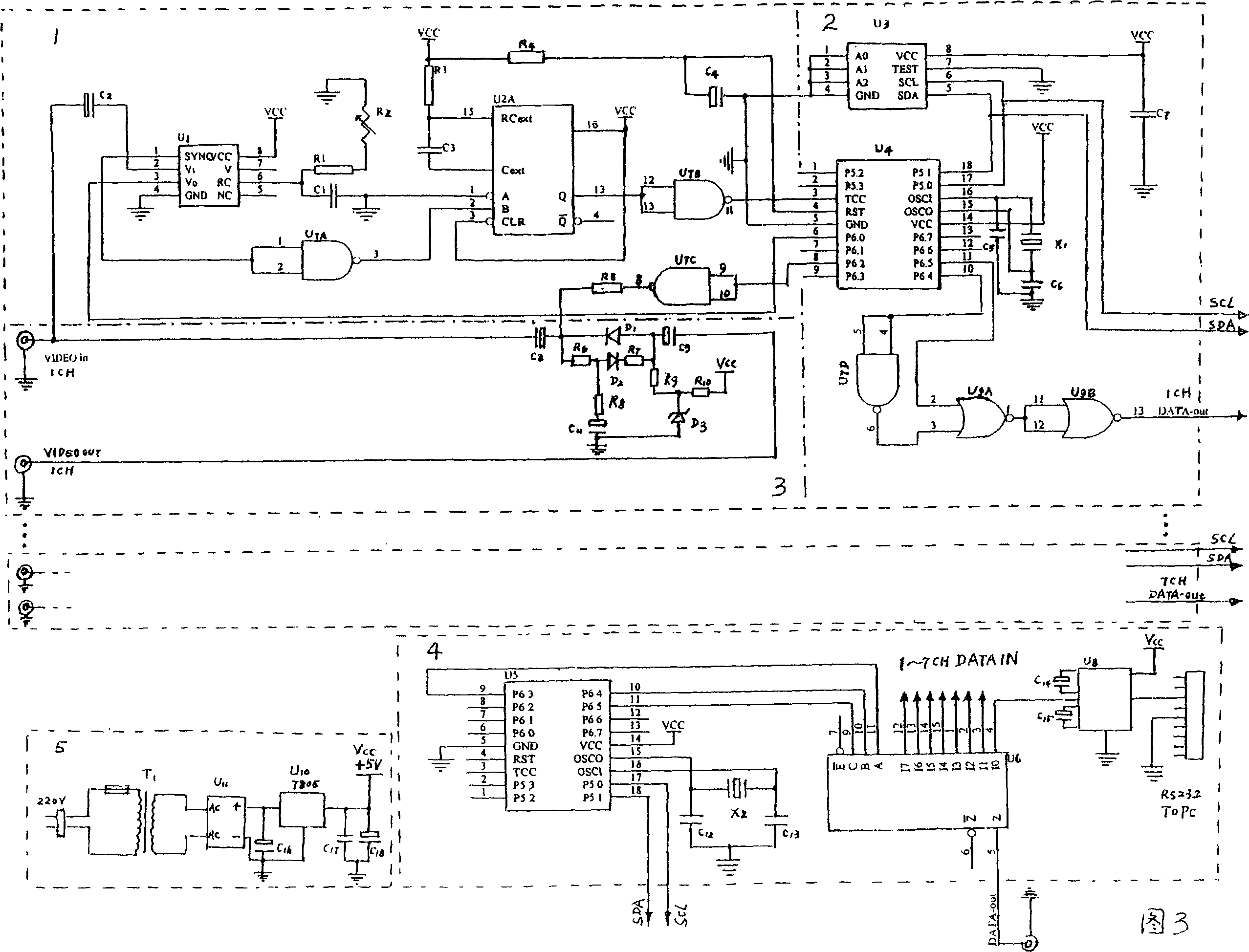 Interfering/de-interfering method and interfering /de-interfering device using time-base interaction TV image