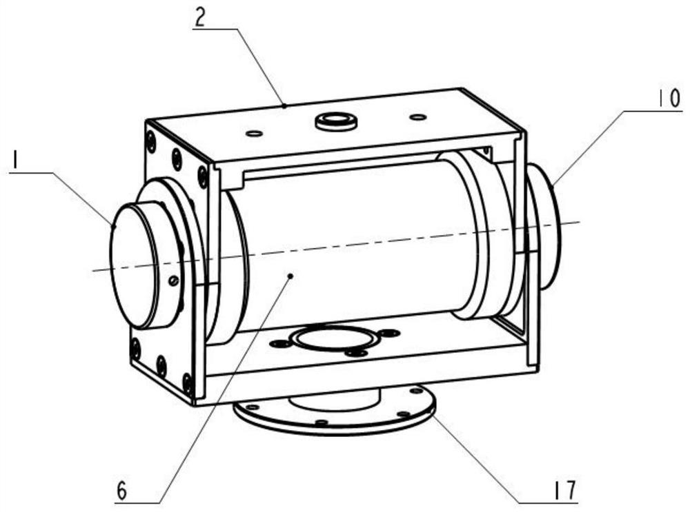 Self-locking driving device for satellite communication antenna