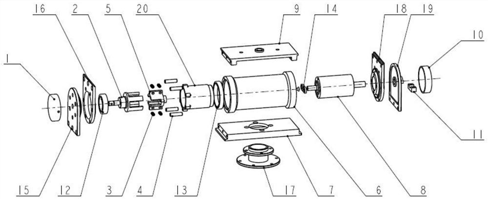 Self-locking driving device for satellite communication antenna