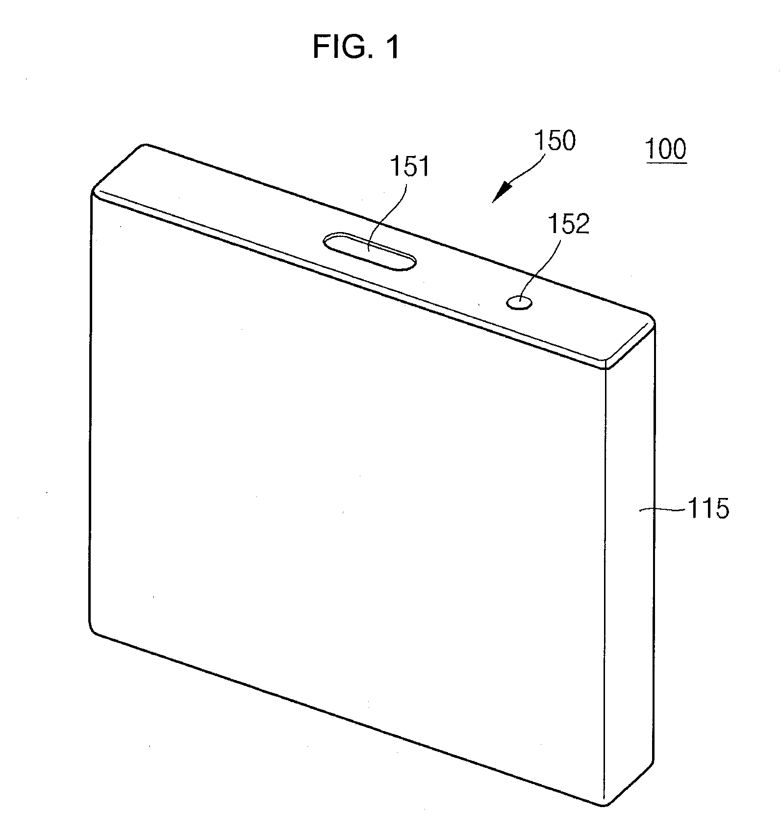 Secondary battery and battery pack having the same