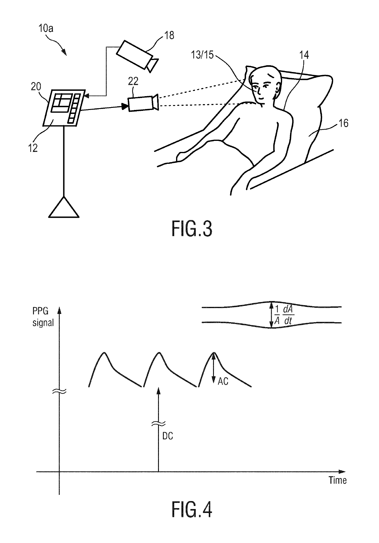 Device, system and method for monitoring of peripheral arterial perfusion of a subject