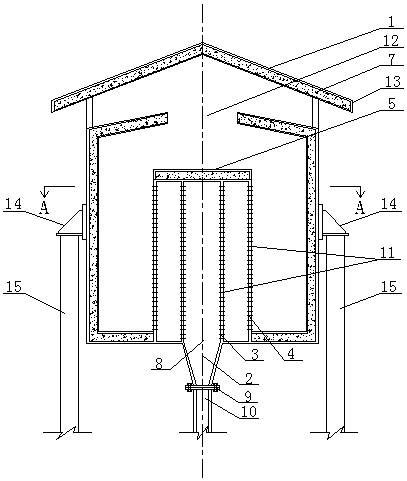 Composite exhaust vent muffler