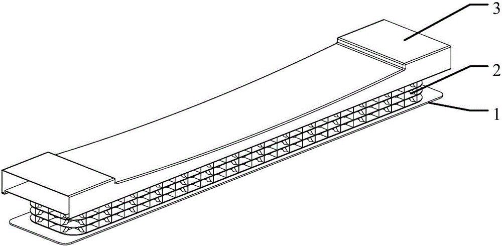 Bumper based on lattice unit cell honeycomb structure and automobile