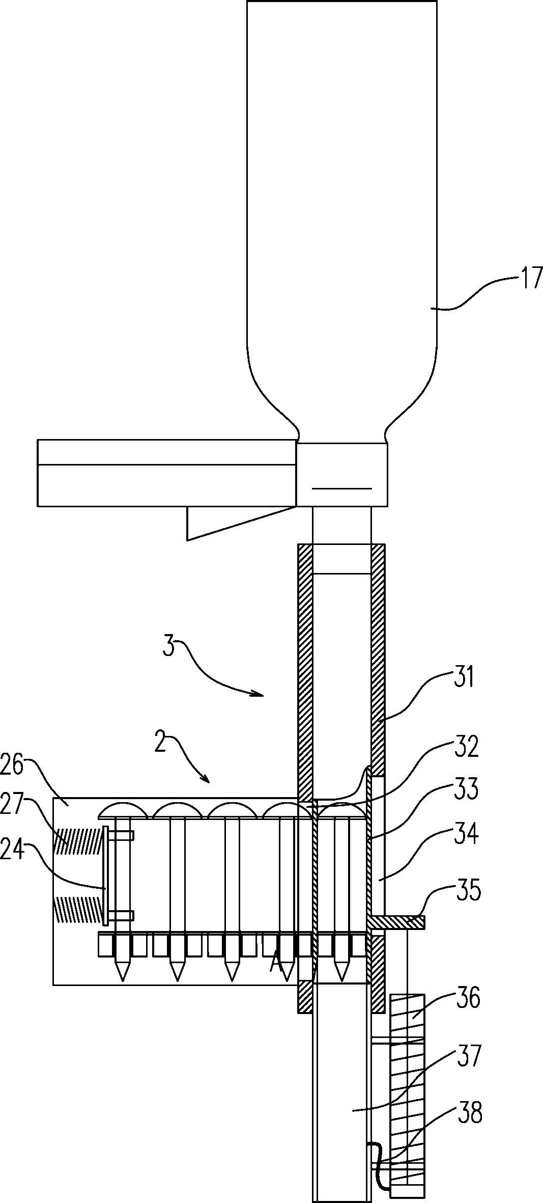 Rapid wall face decoration plate construction device