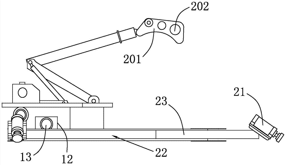 A tunnel detection robot and detection method