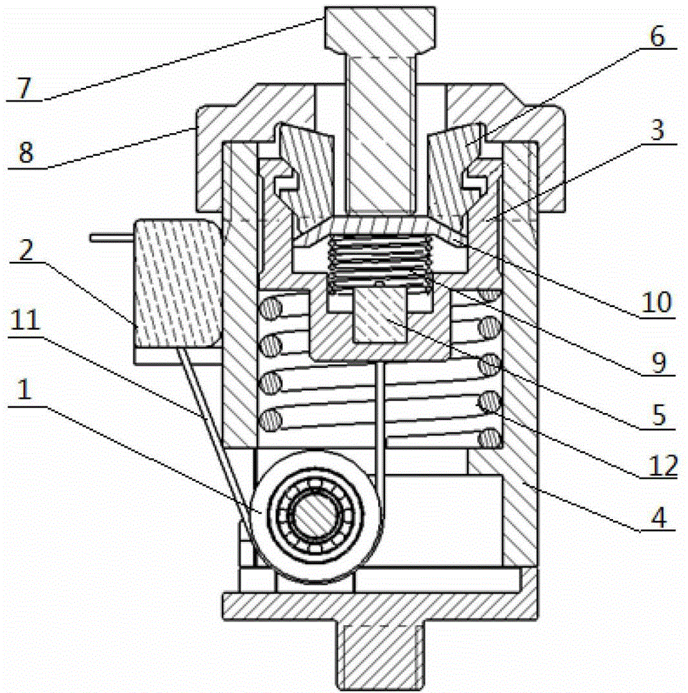 A sma grouped rolling rod type large load release mechanism