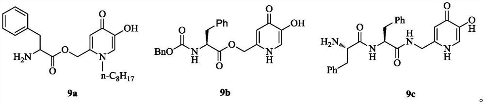 Hydroxypyridone derivatives with azachalcone structure, preparation method and application