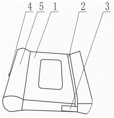 Notebook computer air cushion