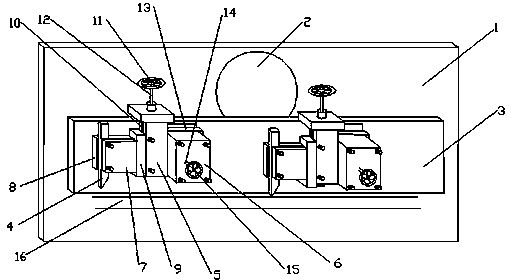 Device for removing burrs of steel pipe welding seam
