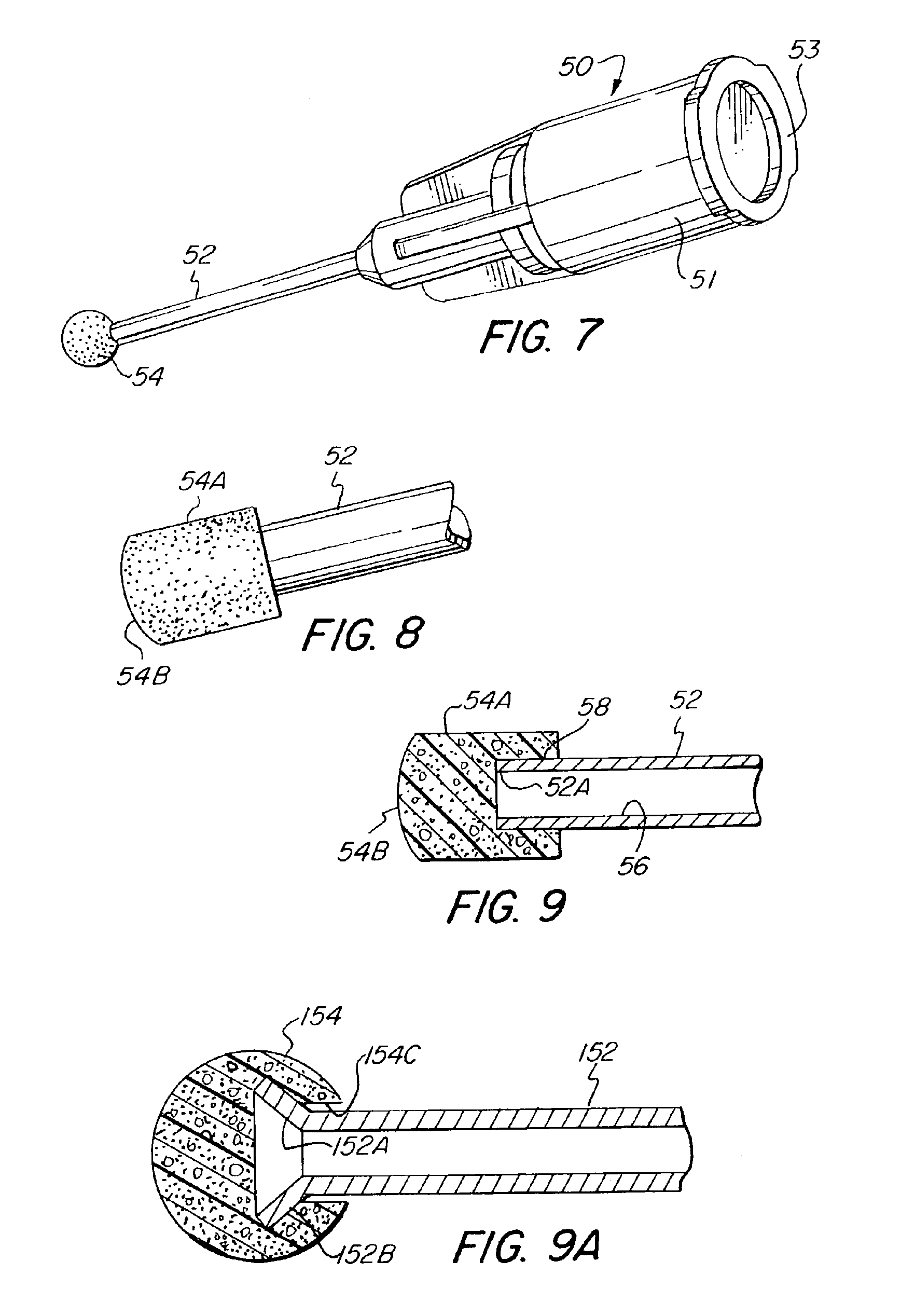 Dental material container with porous flow through applicator