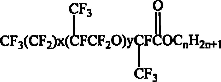 Synthesis of hexafluoropropylene oxide oligomer type fluorocarbon surfactant and use thereof