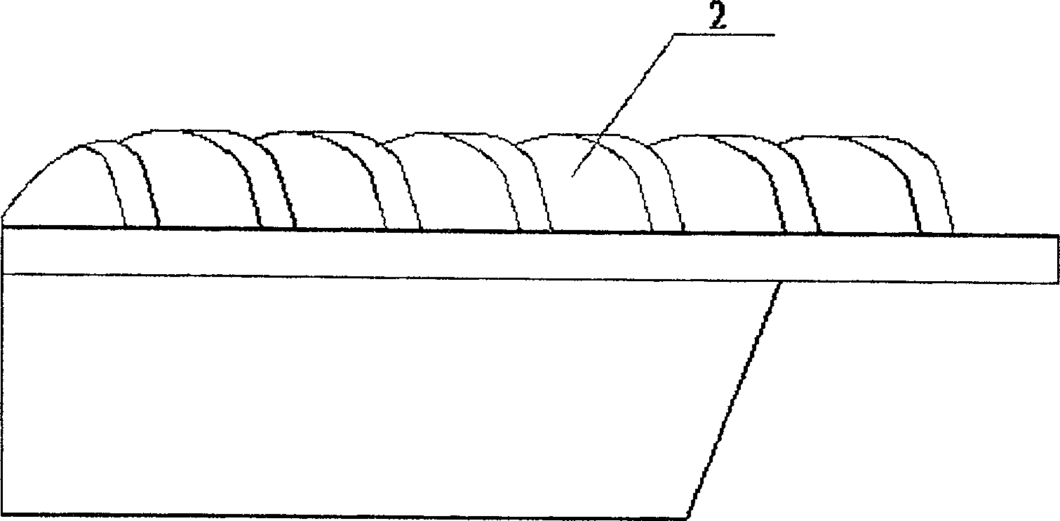 Axial flow threshing separation facility in tangential feeding type