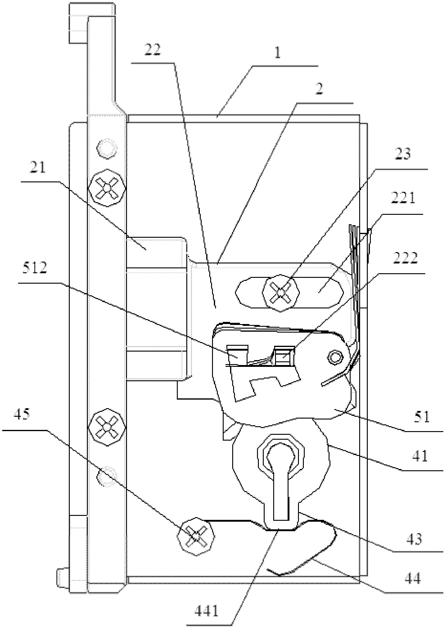 Mechanical row sheet lock