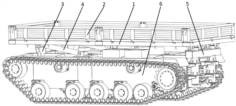 Multifunctional transportation platform