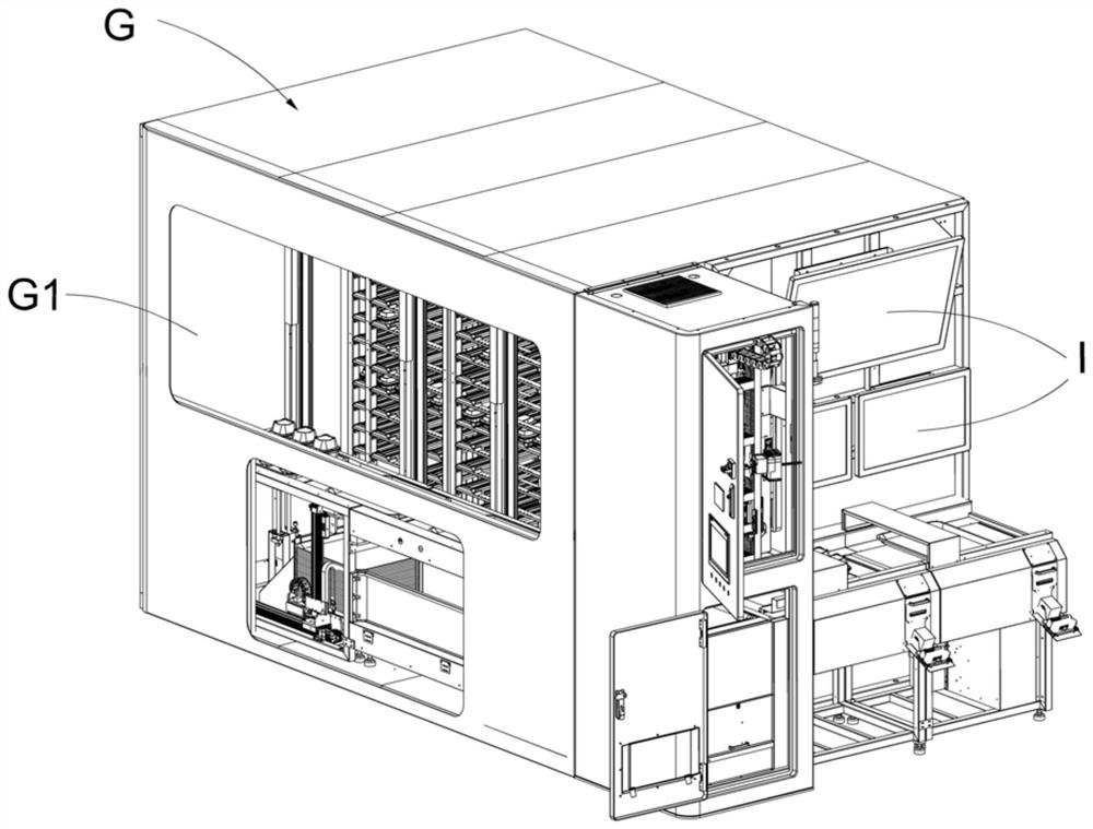 Automatic dish discharging machine and intelligent dish discharging system