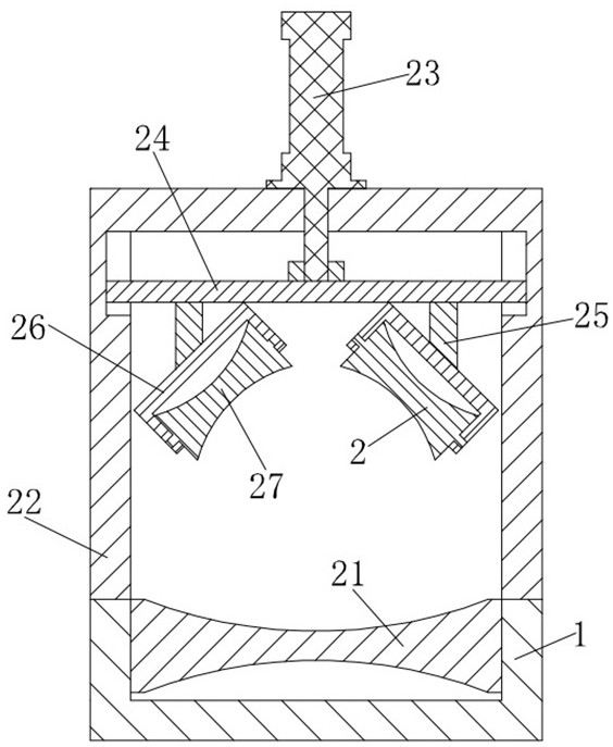 Guiding and positioning device for engineering plastic pipe production