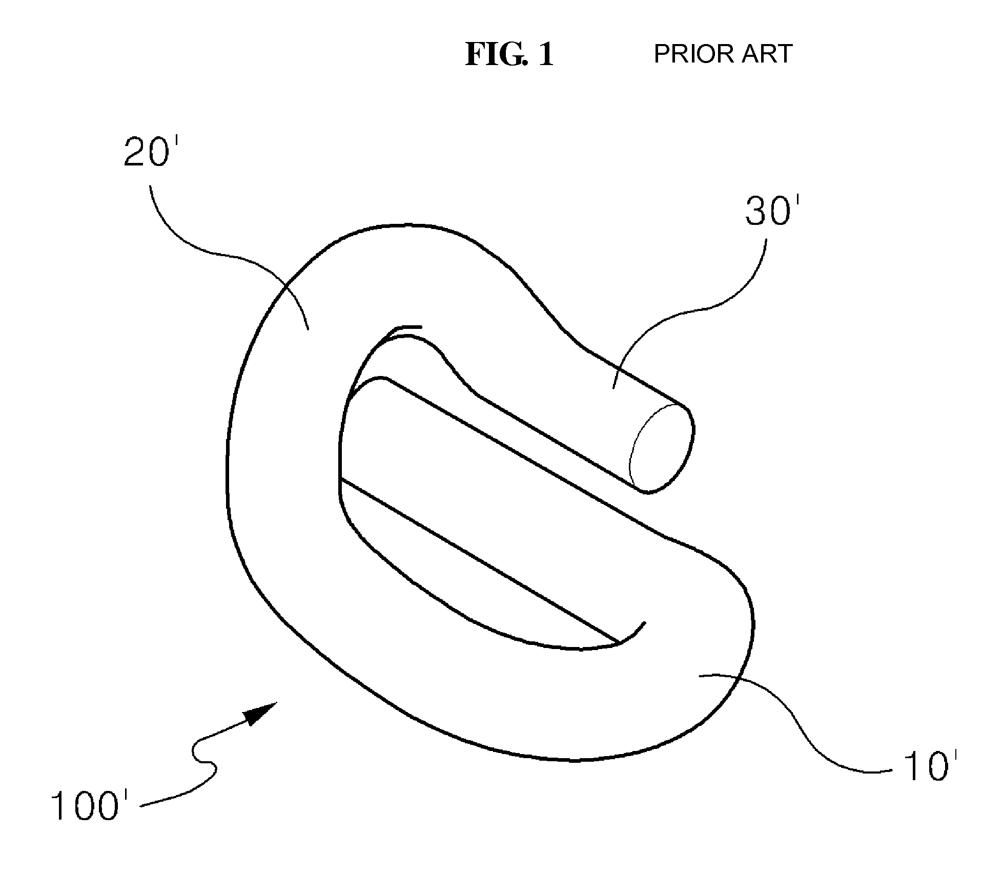 Elastic clip for fixing railway rail and method for installing the same