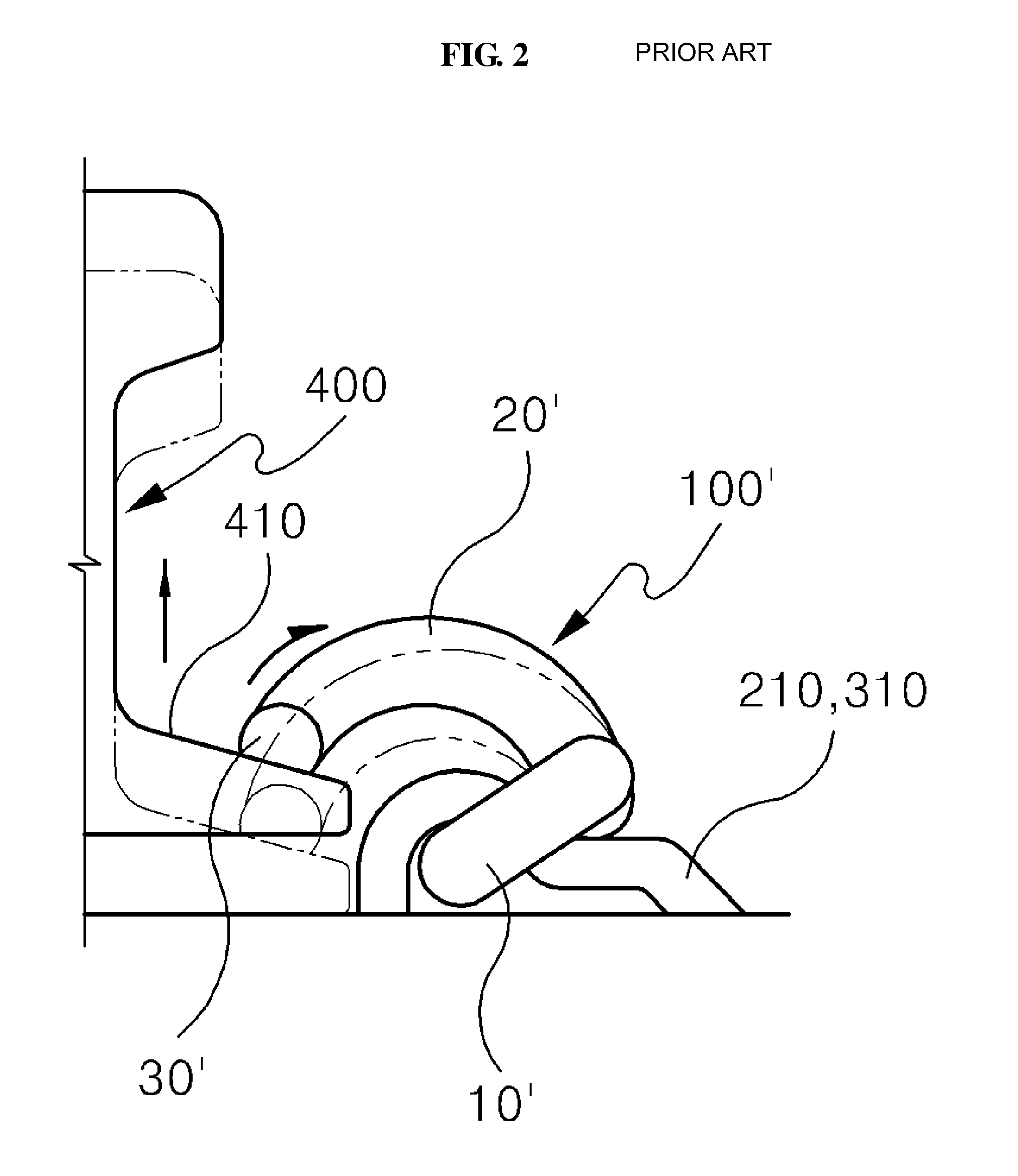 Elastic clip for fixing railway rail and method for installing the same