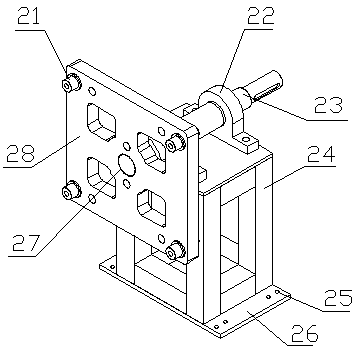 Tool for contact net H-shaped steel upright welding robot