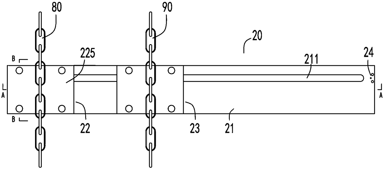 Signal acquisition and processing system for monitoring chain rupture of mining scraper conveyor