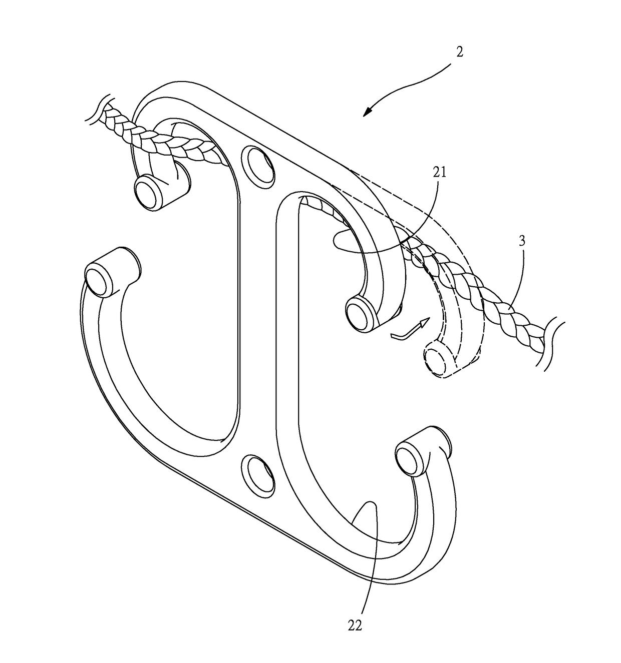 Dual Side-Hook Structure