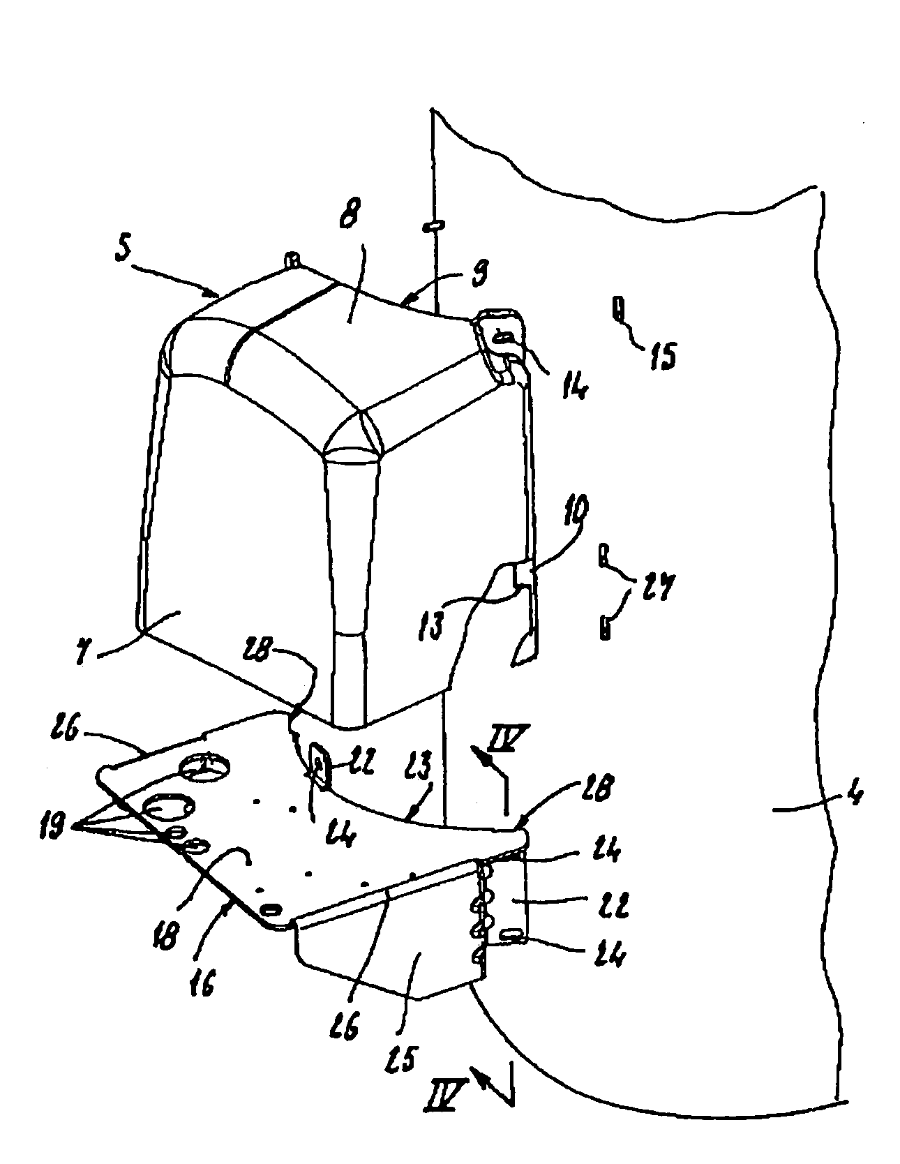 Electrical and electronic component cabinet for a refrigeration compressor