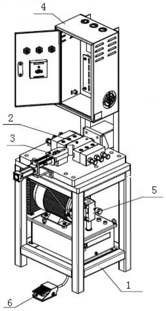 Automatic sheet metal bending device