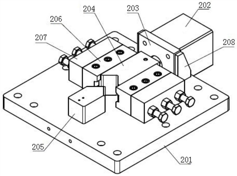 Automatic sheet metal bending device