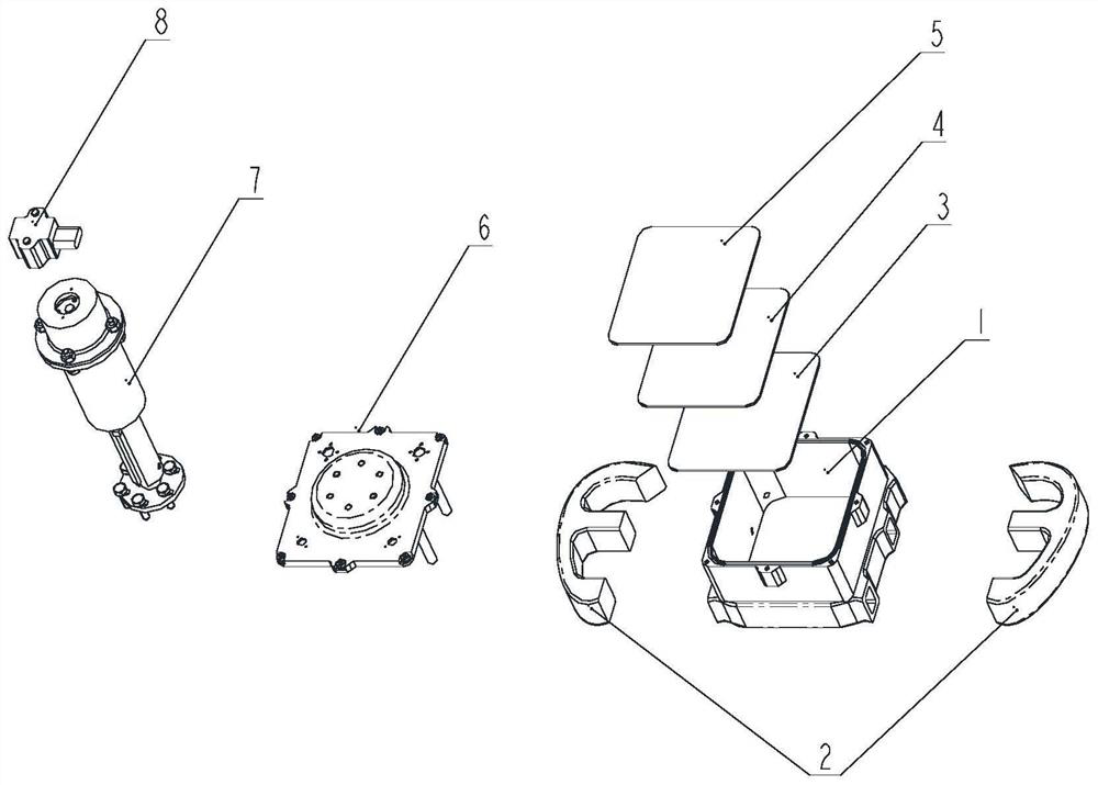A wire-controlled multifunctional steering control device for an electric-driven crawler vehicle