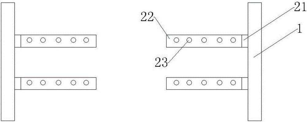 General fixing device for laser cutting