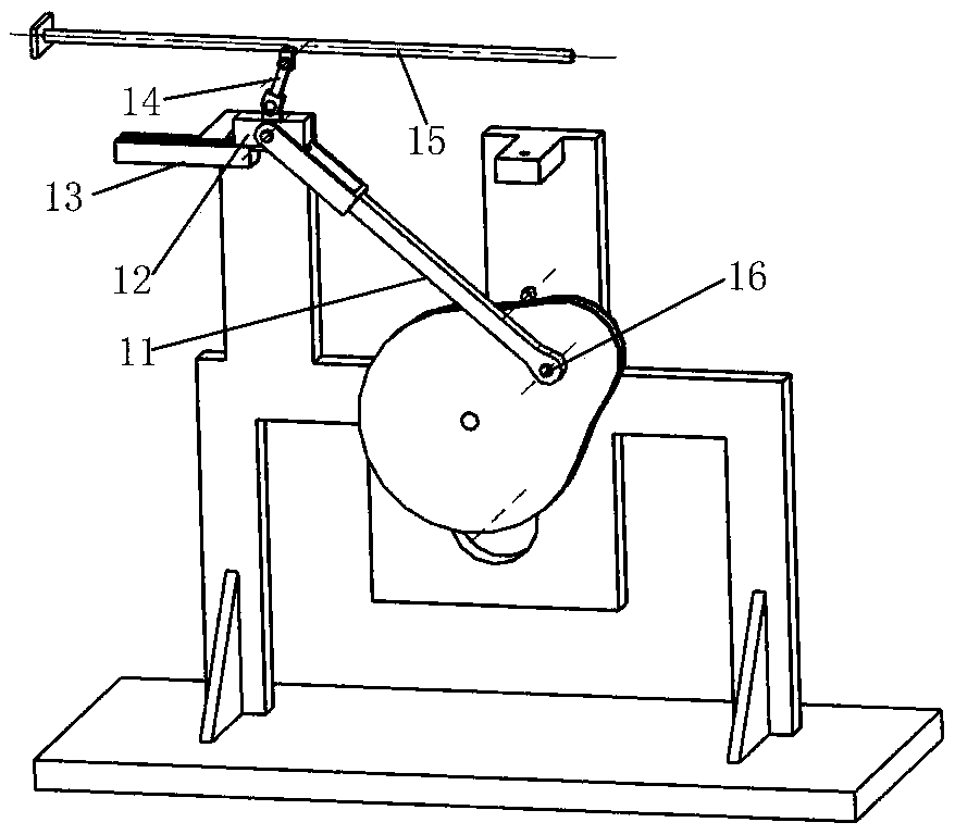 Bag pushing device