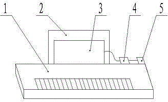 Electronic organ provided with LED display screen