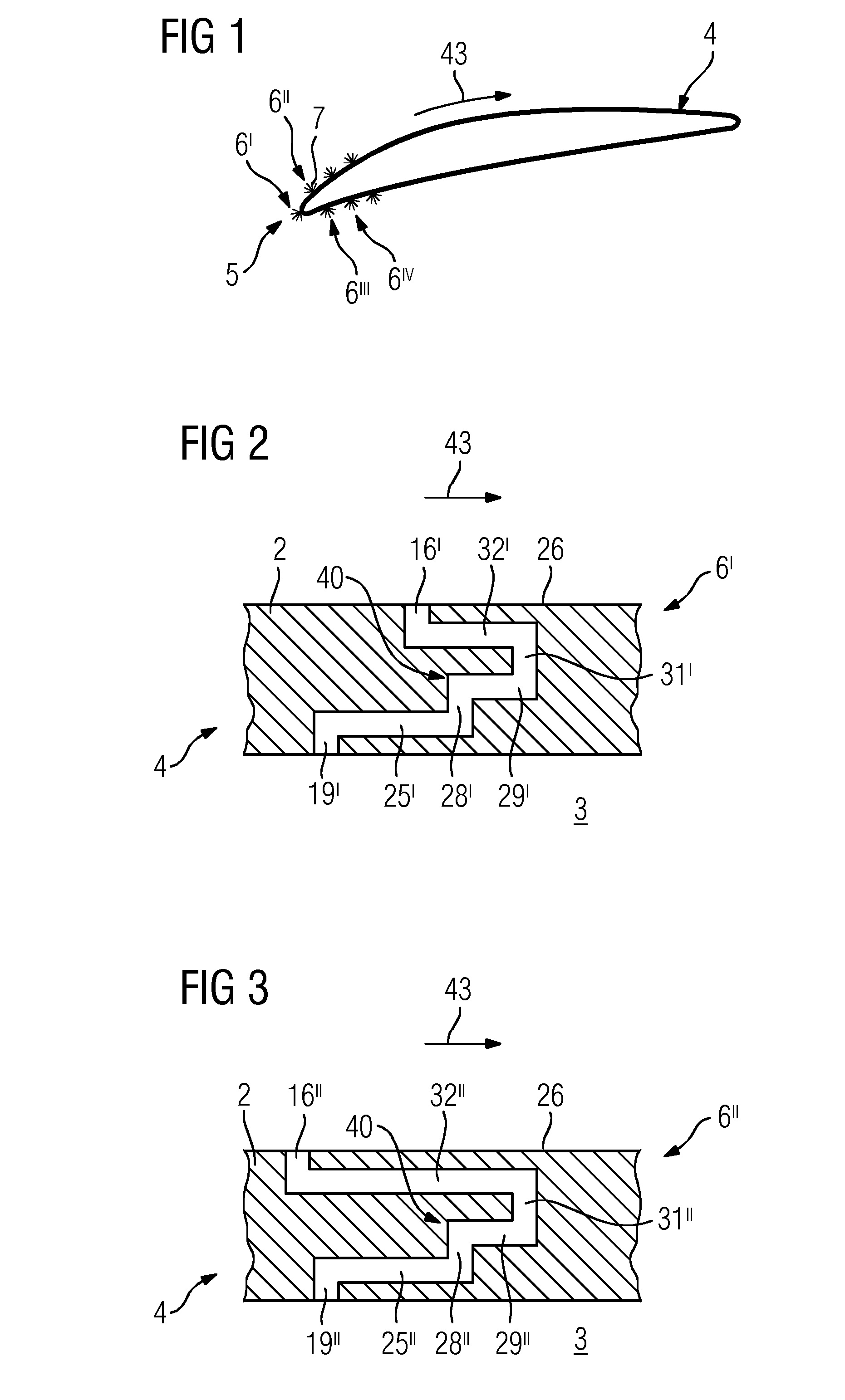 Compressor blade with nozzle