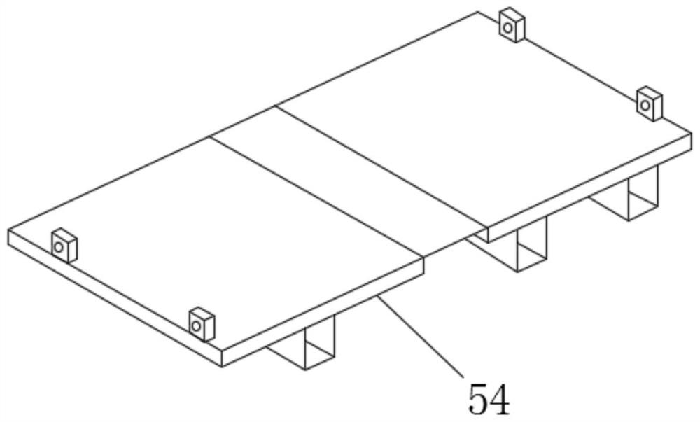 Proton and heavy ion irradiation shielding door and use method thereof