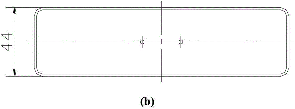 Extrusion molding mould and molding method of large-length-width-ratio aluminum alloy rectangular box-shaped piece