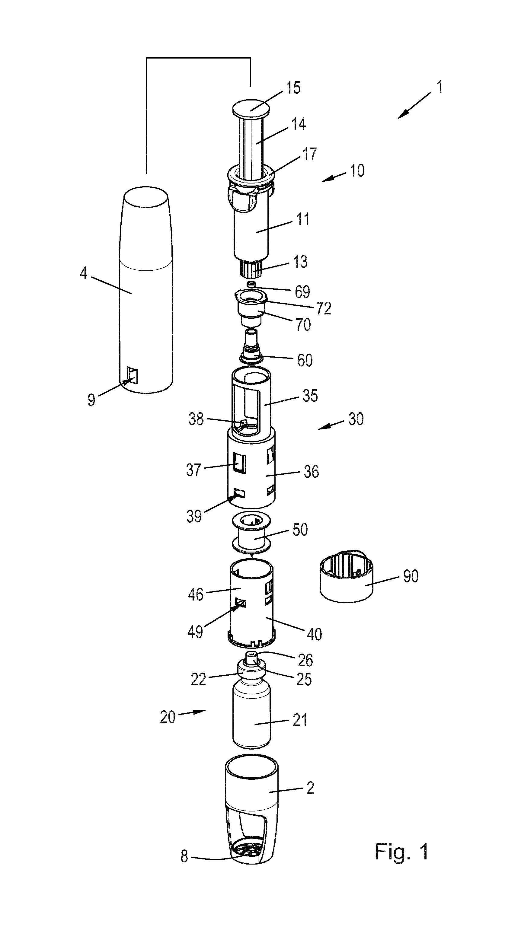 Medical Device Having Integrated Sequence Control