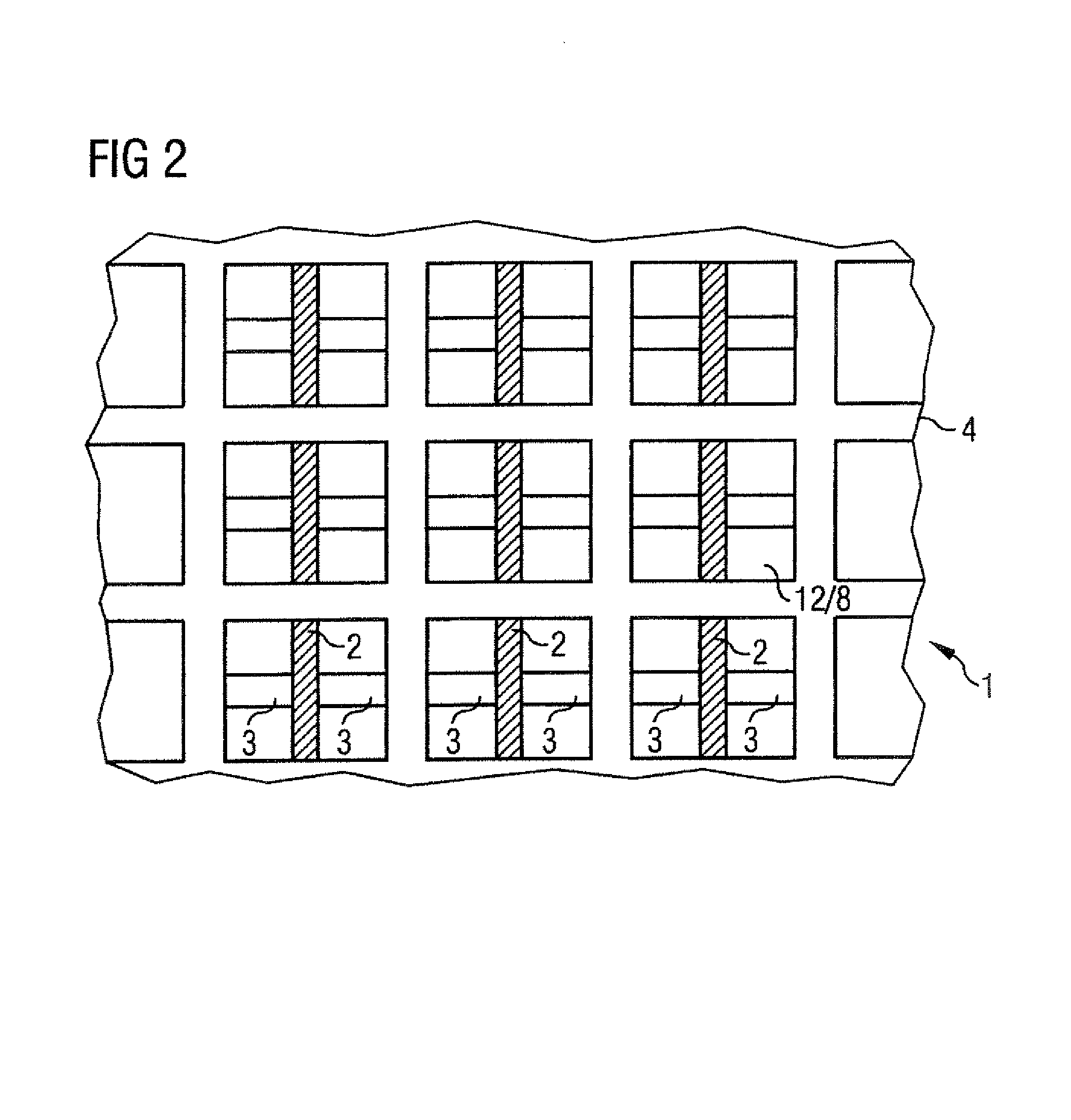 Apparatus for spatial modulation of an x-ray beam