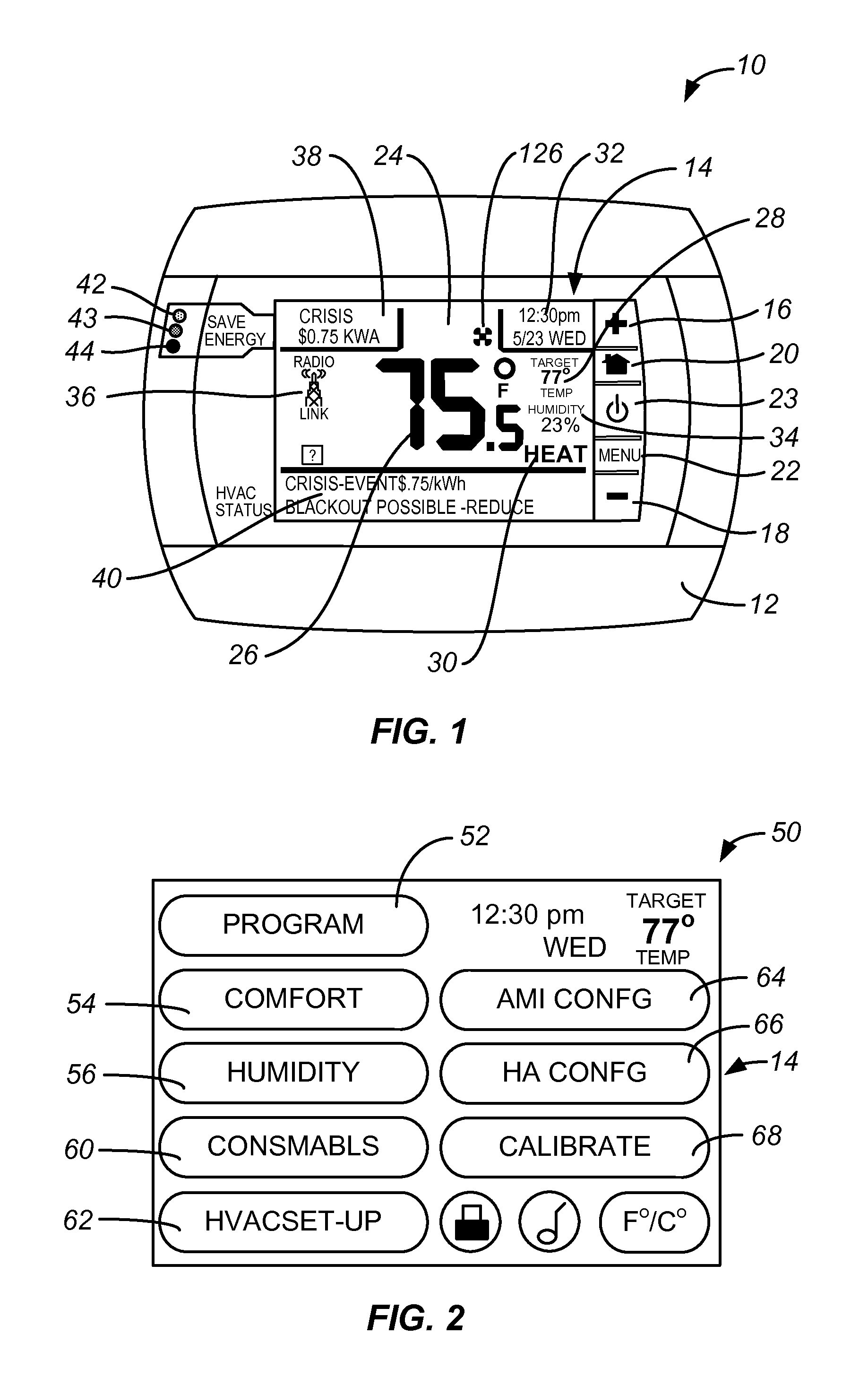 Method for operating a thermostatically controlled heater/cooler with fresh air intake