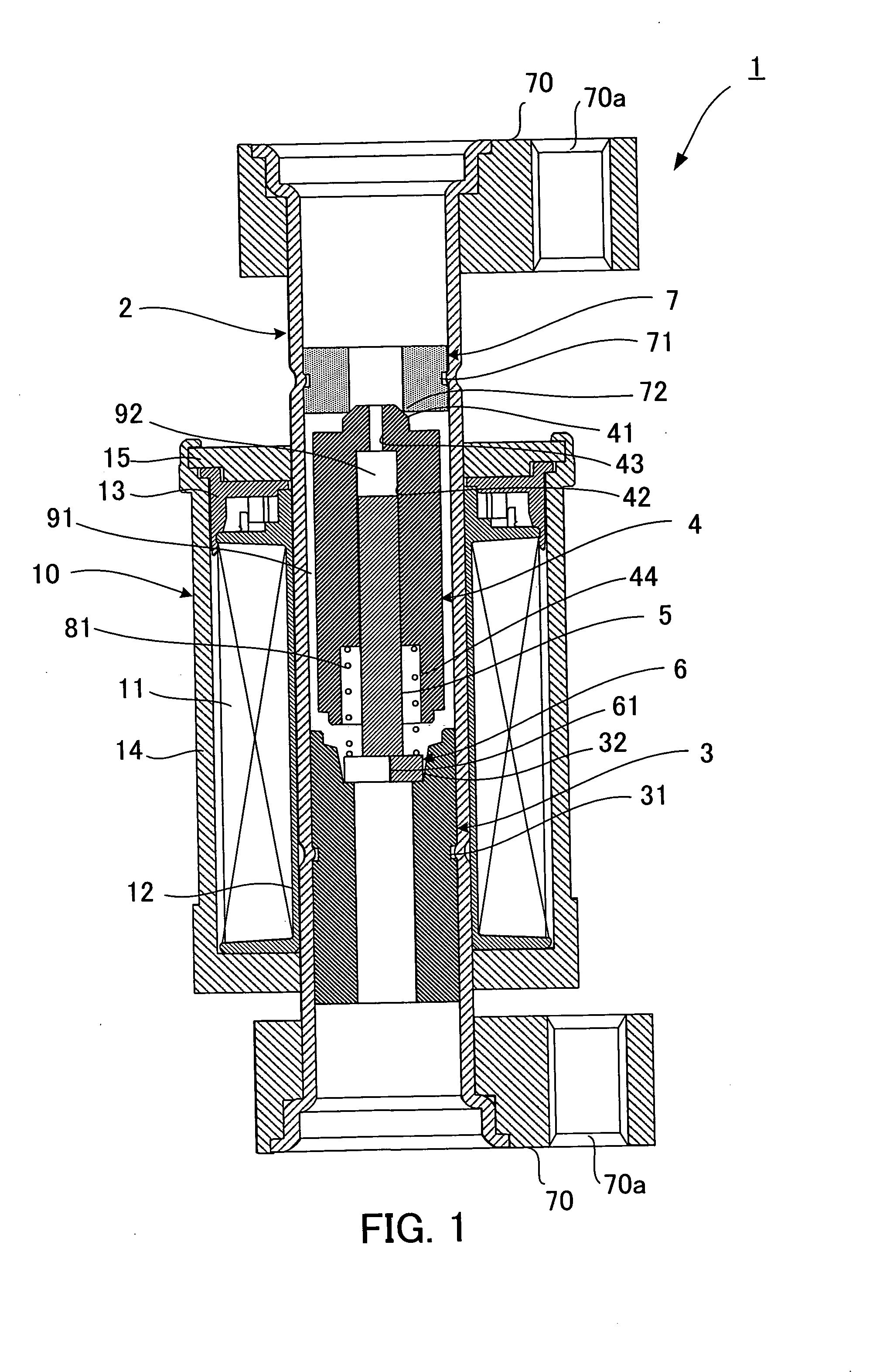 Constant differential pressure valve