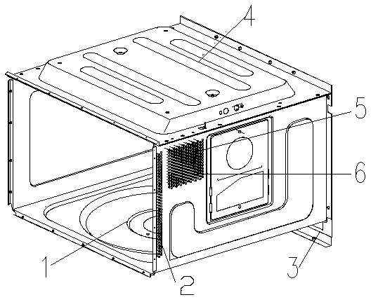 Microwave oven with hot air convection function and control method thereof