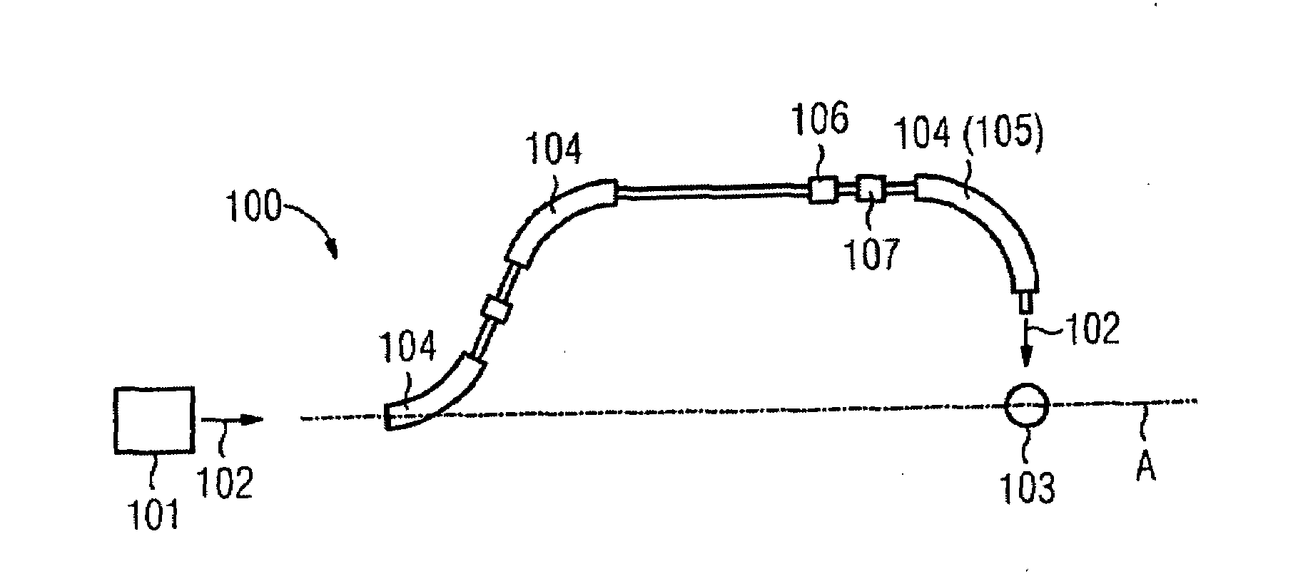 Radiation treatment system with a beam control magnet