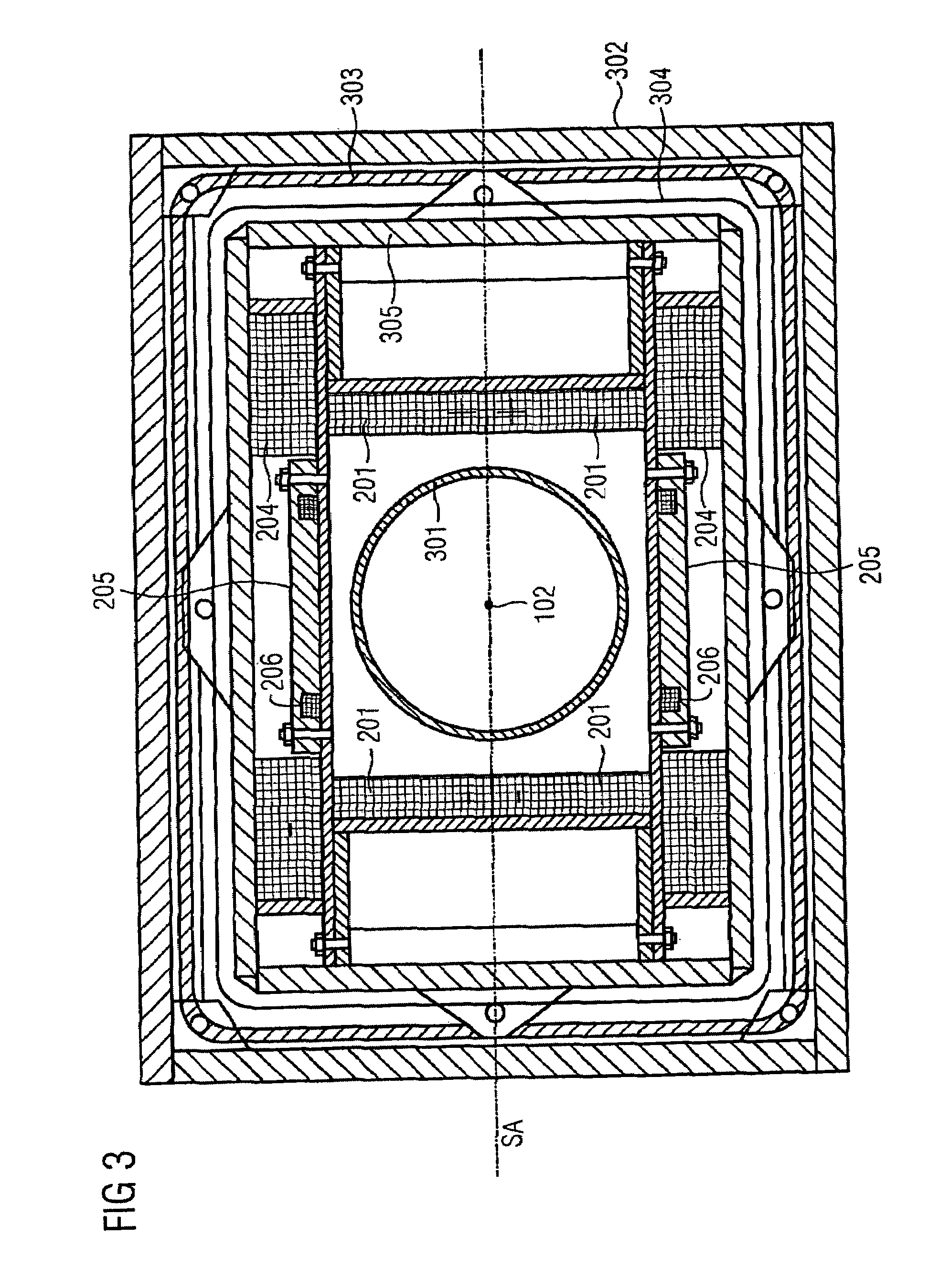 Radiation treatment system with a beam control magnet