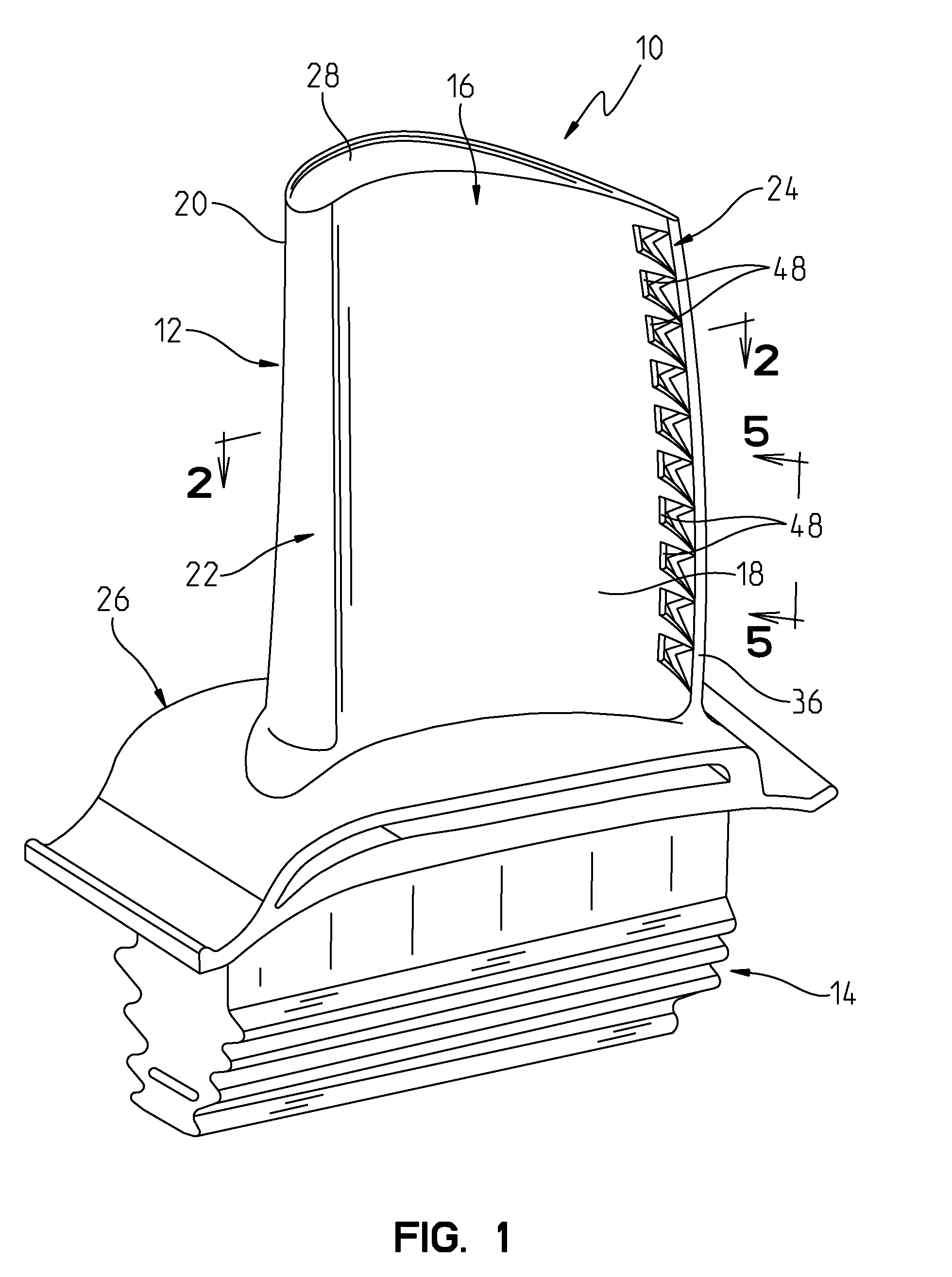 Trailing Edge Cooling Slot Configuration for a Turbine Airfoil