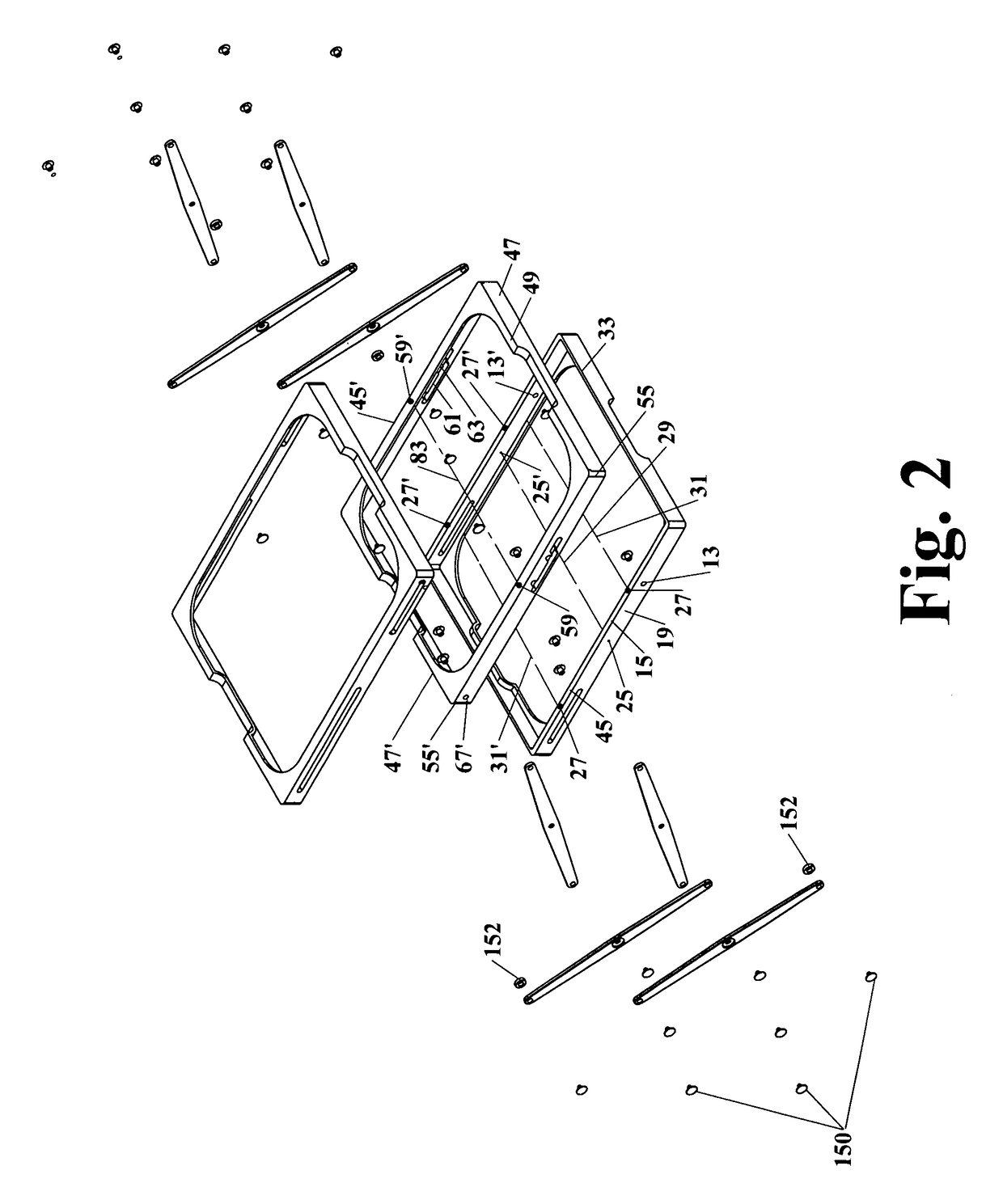 Multi-level serving tray carrier